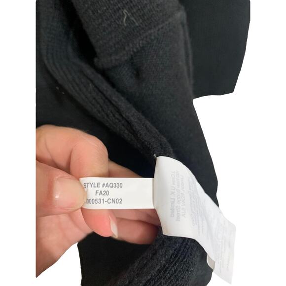 J.Crew Alpaca Oversized Knit Cardigan Sweater Black Size XS #AQ330 - Picture 4 of 5